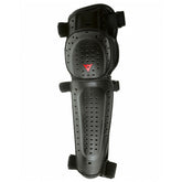Knee V E1 - Le protezioni ginocchio e tibia con cinghie di supporto e certificazione EN 16211 Prestazione - Unisex